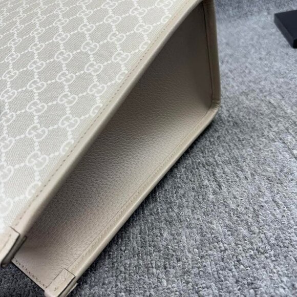 Gucci GG Leather Tote Bag 999-020825 - Picture 7 of 16